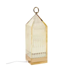 Mobile Outdoor Tischlampe Lantern Mit Ladestation, Dimmbar