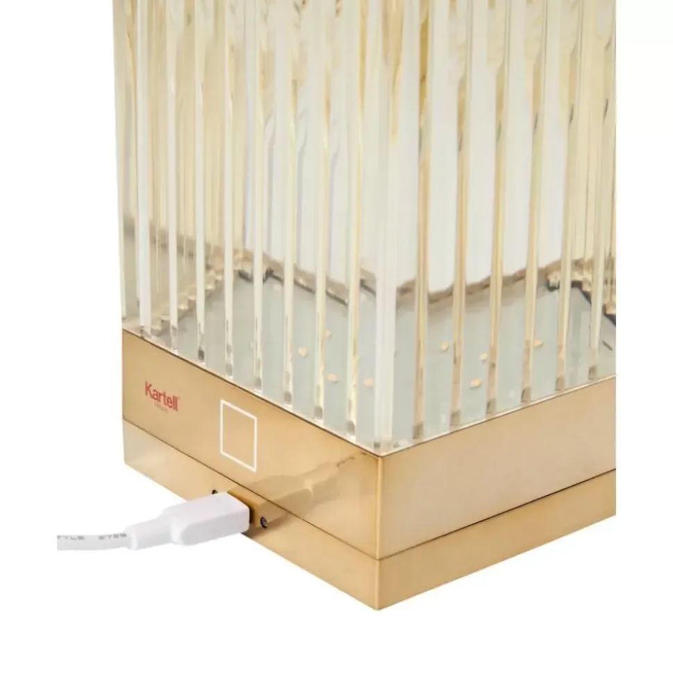 Mobile Outdoor Tischlampe Lantern Mit Ladestation, Dimmbar