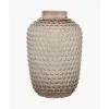 Mundgeblasene Glas-Vase Dorinia, H 29 Cm