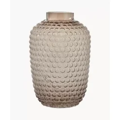 Mundgeblasene Glas-Vase Dorinia, H 29 Cm