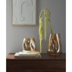 Mundgeblasene Glas-Vase Luster
