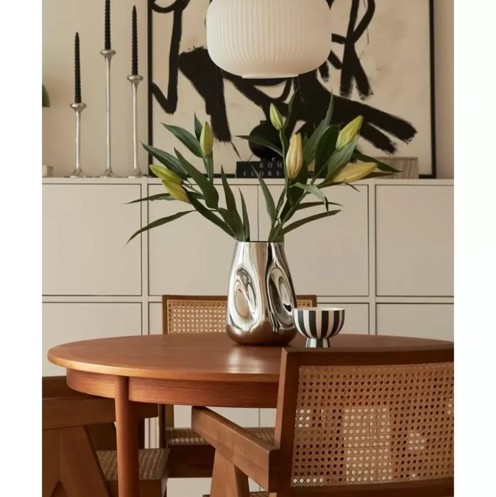 Mundgeblasene Glas-Vase Mirror