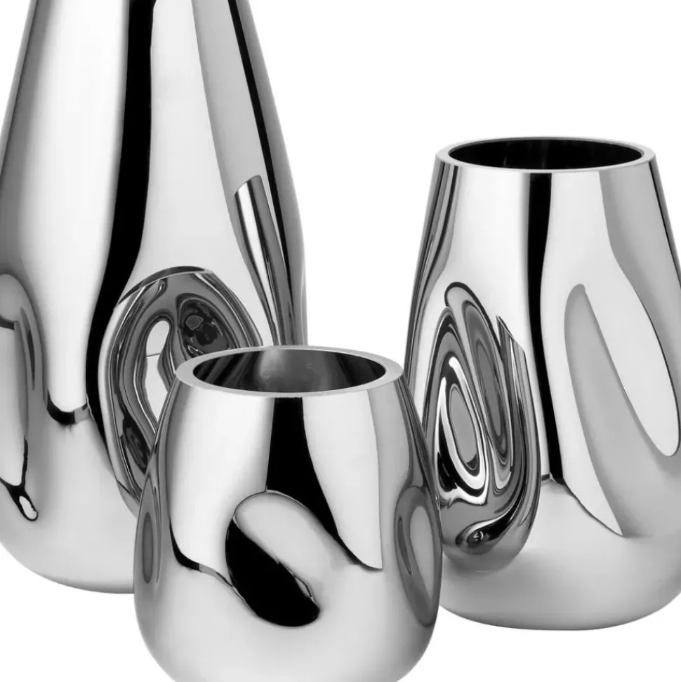 Mundgeblasene Glas-Vase Mirror
