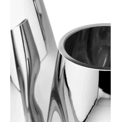 Mundgeblasene Glas-Vase Mirror