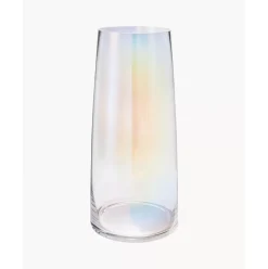 Mundgeblasene Glas-Vase Myla, Irisierend
