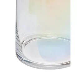 Mundgeblasene Glas-Vase Myla, Irisierend