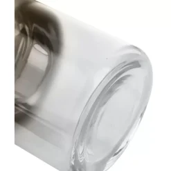 Mundgeblasene Glas-Vase Uma Mit Gold-Schimmer