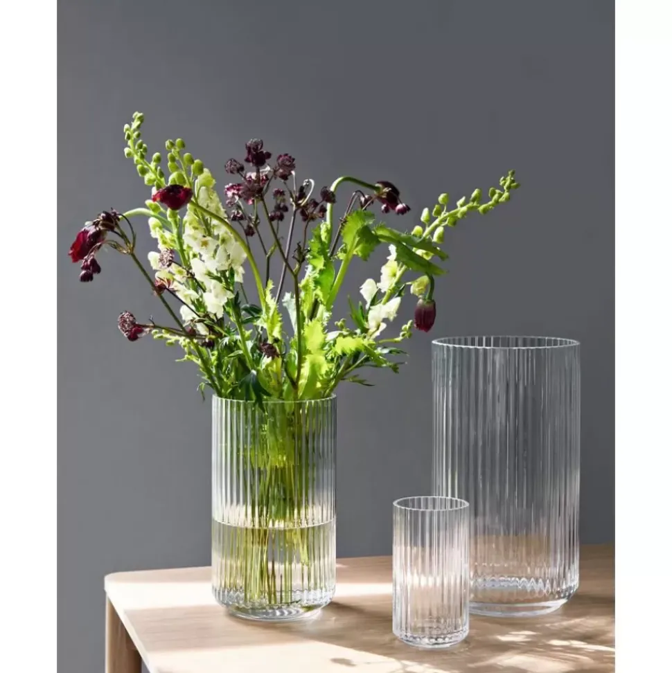 Mundgeblasene Vase Lyngby, H 25 Cm