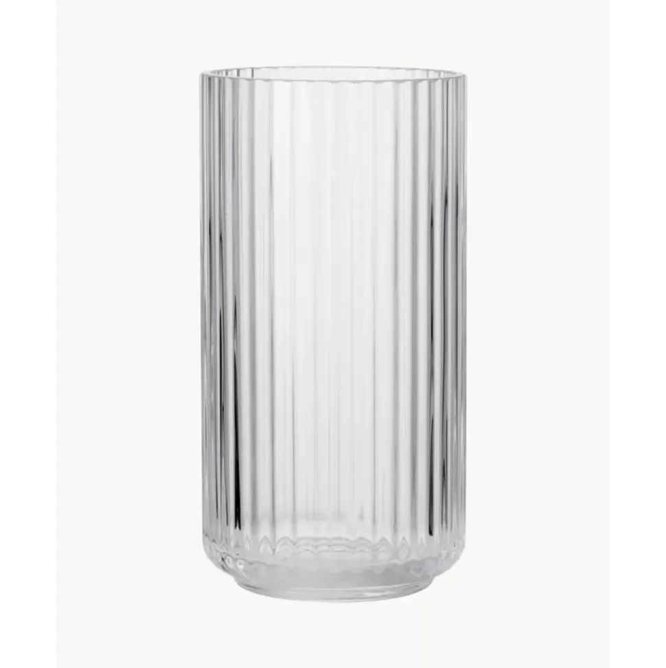 Mundgeblasene Vase Lyngby, H 21 Cm
