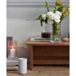 Mundgeblasene Vase Lyngby, H 21 Cm