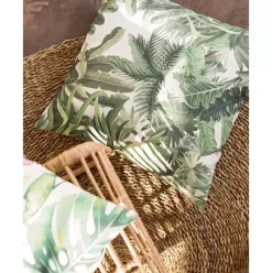 Outdoor-Kissenhulle Manus Mit Palmenmotiv