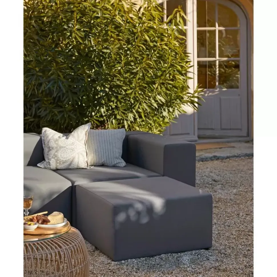 Outdoor-Sofa-Hocker Simon