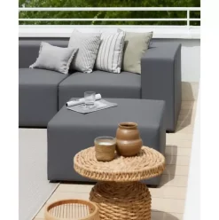 Outdoor-Sofa-Hocker Simon