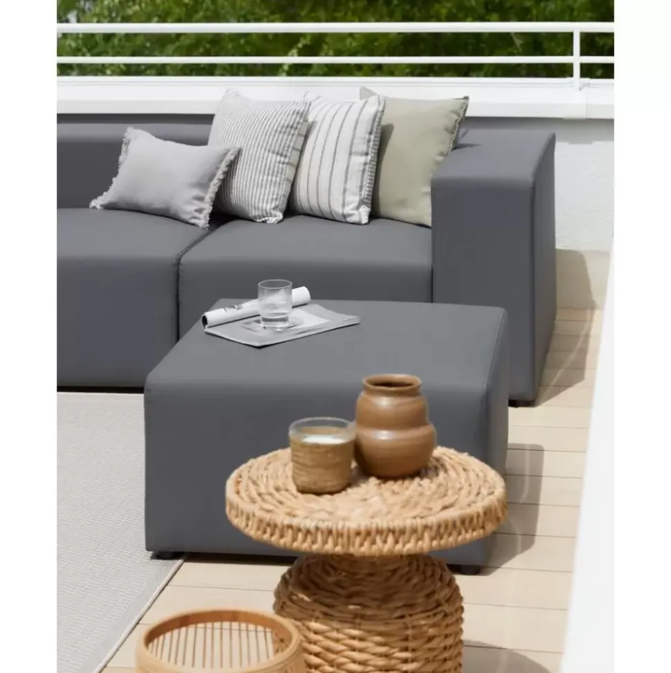 Outdoor-Sofa-Hocker Simon