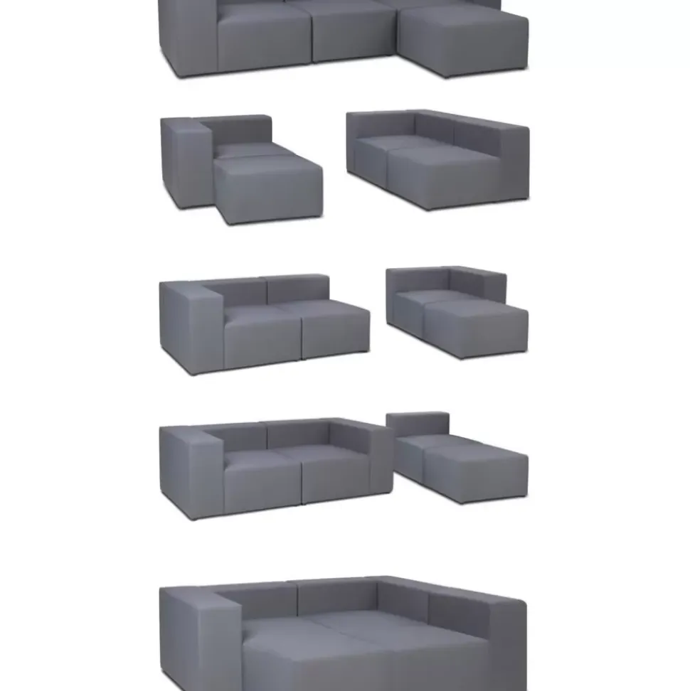 Outdoor-Sofa-Hocker Simon