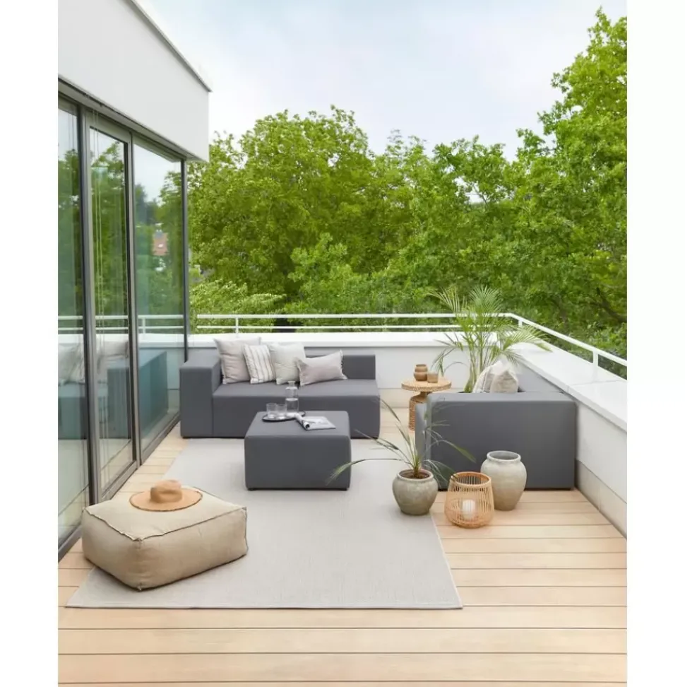 Outdoor-Sofa-Hocker Simon