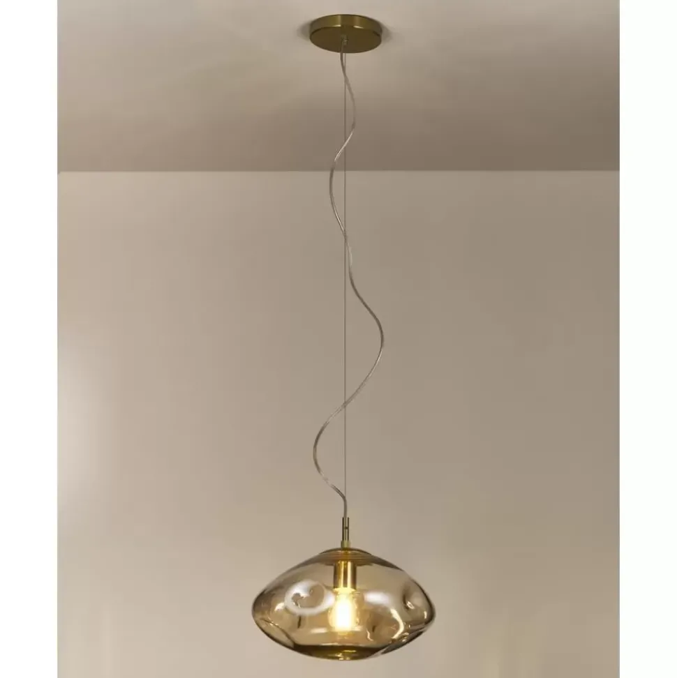 Pendelleuchte Amora Aus Glas
