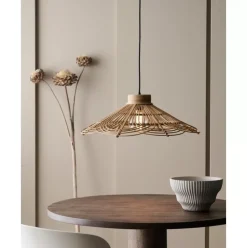 Pendelleuchte Balie Aus Rattan