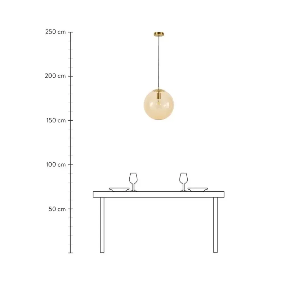 Pendelleuchte Bao Aus Glas