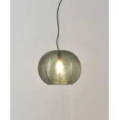 Pendelleuchte Brice Aus Getontem Glas