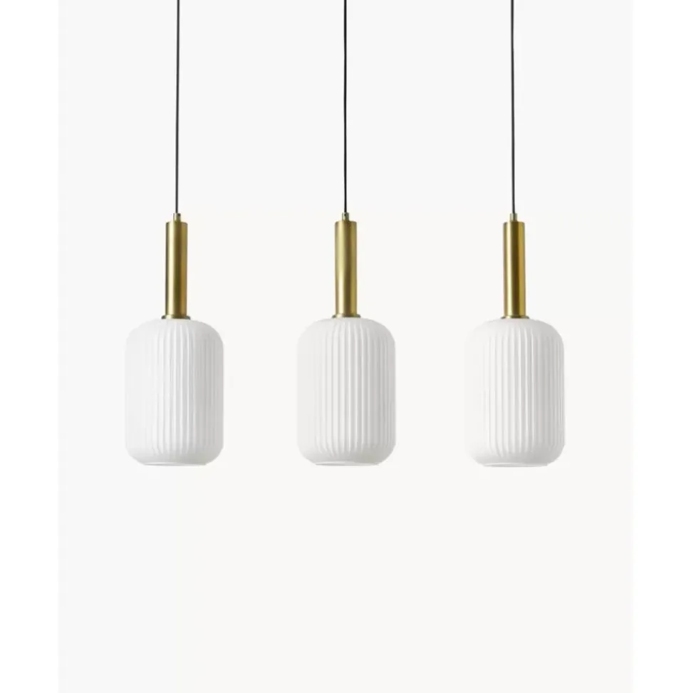 Pendelleuchte Candela Aus Opalglas