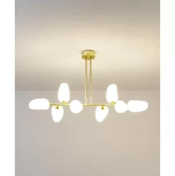 Pendelleuchte Lilja Aus Opalglas