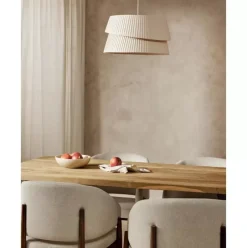 Pendelleuchte Nyla Mit Asymmetrischem Lampenschirm