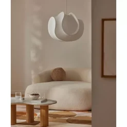 Pendelleuchte Pearl In Seiden-Optik