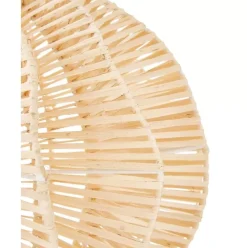 Pendelleuchte Ufe Aus Rattan