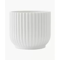 Porzellan-Ubertopf Lyngby, H 11 Cm