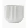 Porzellan-Ubertopf Lyngby, H 13 Cm