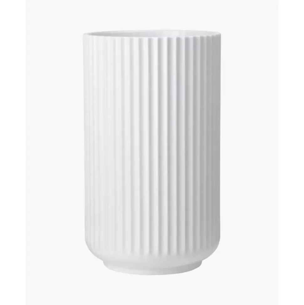 Porzellan-Vase Lyngby, H 25 Cm