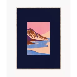 Poster Orange Landscape