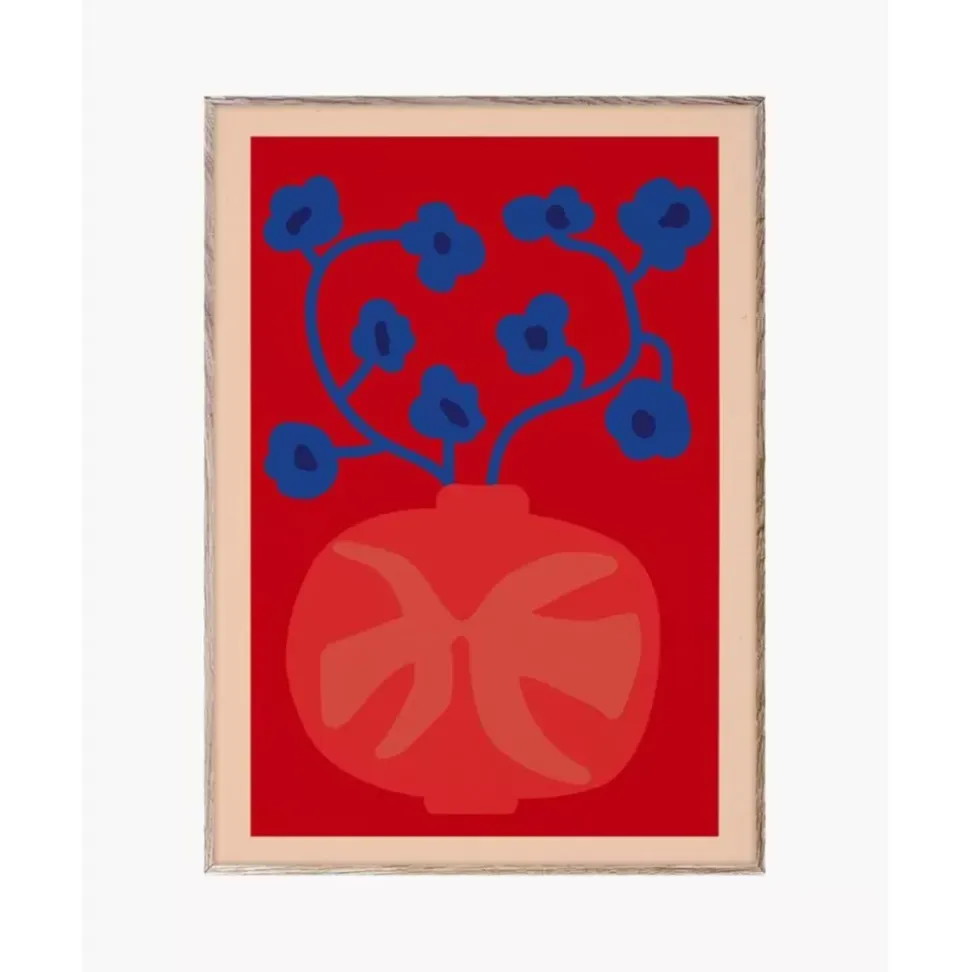 Poster The Red Vase