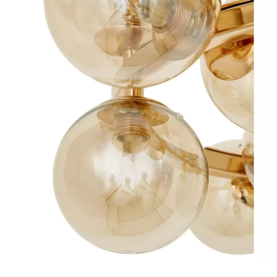 Runde Glaskugel Pendelleuchte Splendor