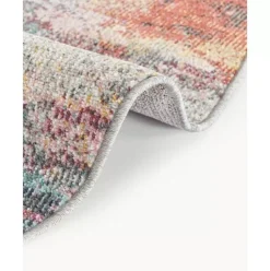 Runder In- & Outdoor Teppich Paris Mit Farbverlauf