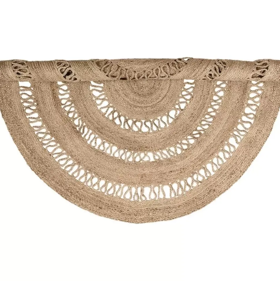 Runder Jute-Teppich Benita
