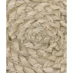 Runder Jute-Teppich Sharmila, Handgefertigt