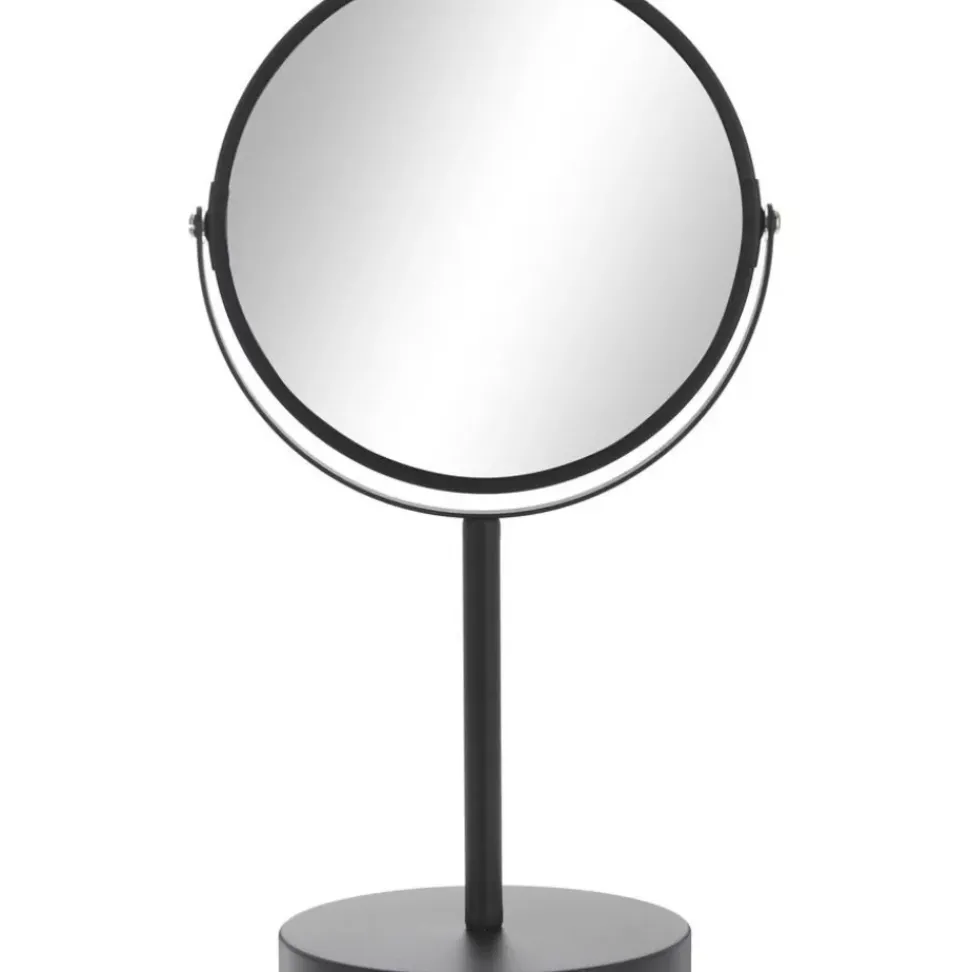 Runder Kosmetikspiegel Classic Mit Vergroserung Und Metallsockel