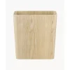 Runder Papierkorb Wilo Aus Holz