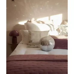 Rundes Dekokissen Diva Mit Dekorativen Pailletten