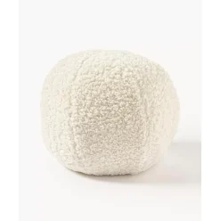 Rundes Teddy-Dekokissen Dotty