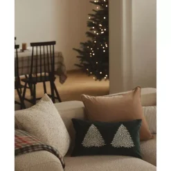 Samt-Kissenhulle Imala Mit Winterlichem Motiv