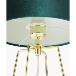 Samt-Tischlampe Karolina