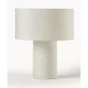 Samt-Tischlampe Ron