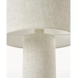 Samt-Tischlampe Ron