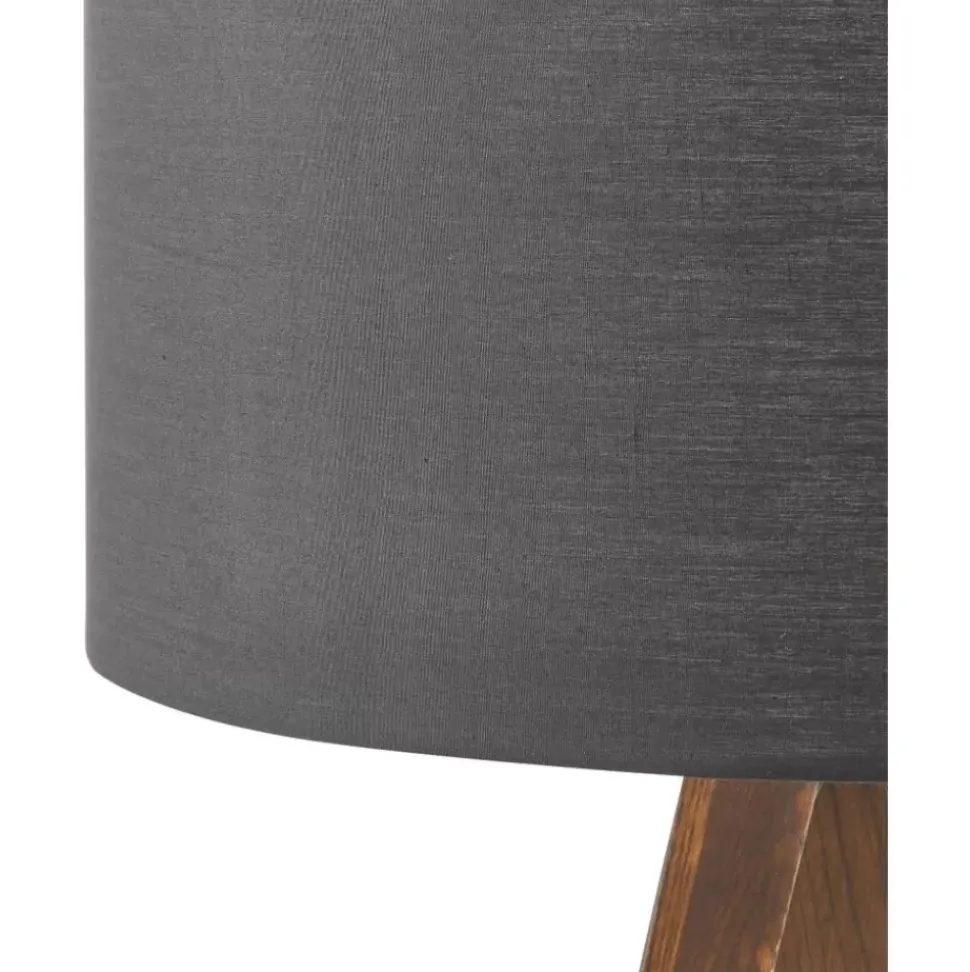 Skandi-Tripod Stehlampe Jake Aus Massivholz
