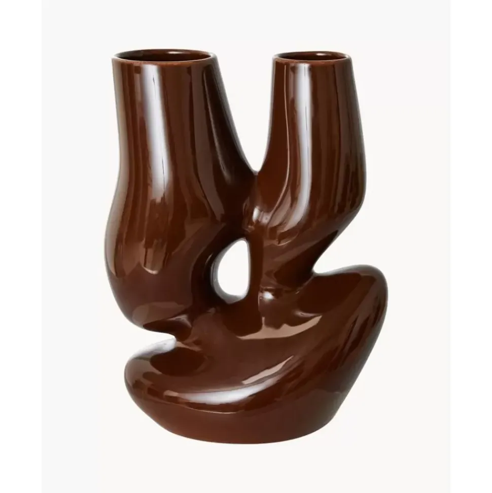 Steingut-Vase Organic