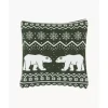 Strick-Kissenhulle Bear