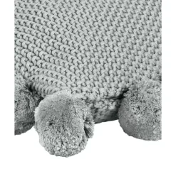 Strick-Kissenhulle Molly Mit Pompoms